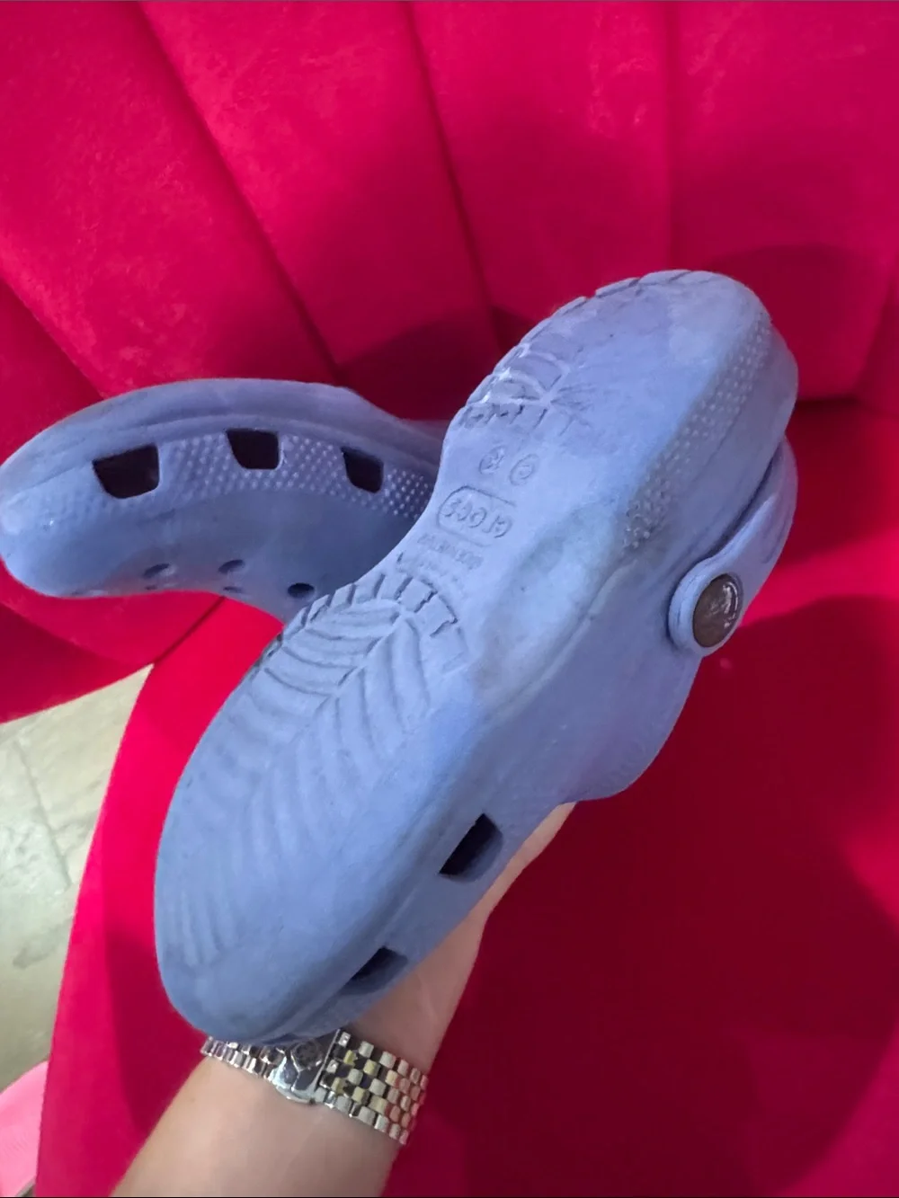 CROCS Kids Light Blue Classic Clogs